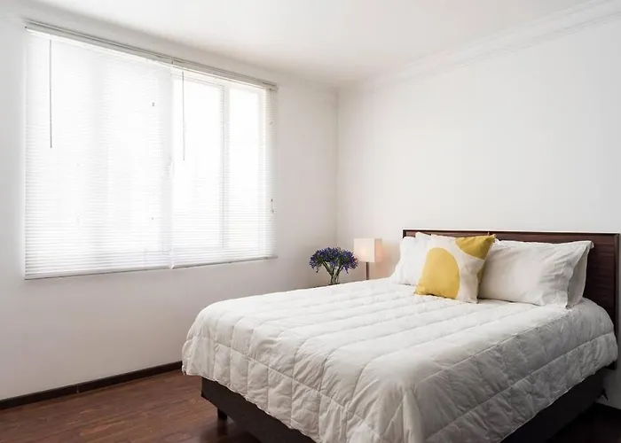 Condesa 7 Stylish 2 Bedroom, 1 Bathroom Accentuating Expansive Interiors México DF